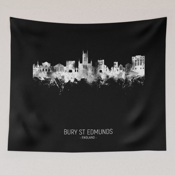 Item preview, Bury St Edmunds England Skyline designed and sold by ArtPrints.