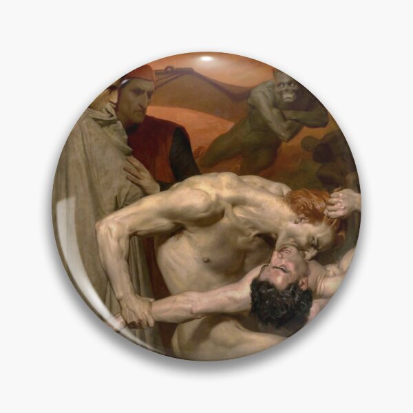 Item preview, Dante and Virgil in Hell by Bouguereau designed and sold by academic-art.