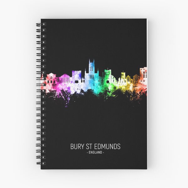 Item preview, Bury St Edmunds England Skyline designed and sold by ArtPrints.