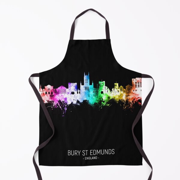 Item preview, Bury St Edmunds England Skyline designed and sold by ArtPrints.