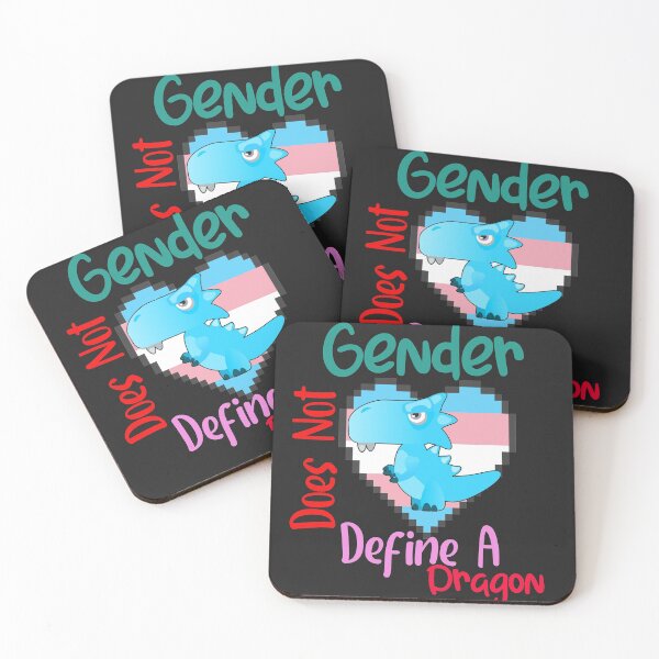 Item preview,  Gender Does Not Define A Dragon Transgender Pride Unisex Pronoun Non-binary trans designed and sold by unique things.