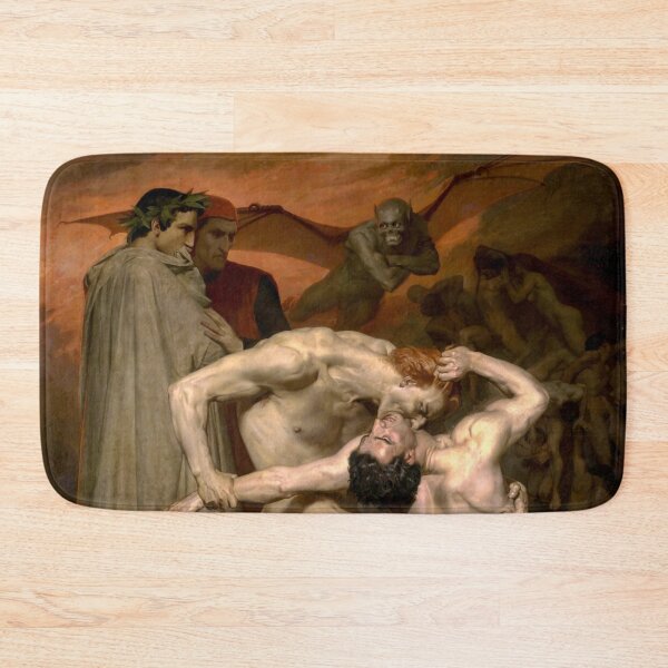 Item preview, Dante and Virgil in Hell by Bouguereau designed and sold by academic-art.