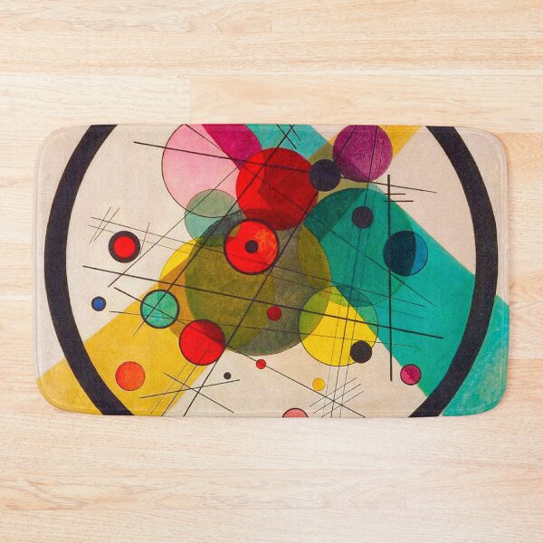 Item preview, KANDINSKY HD - Circles in a Circle Art designed and sold by Go Logo Designs.
