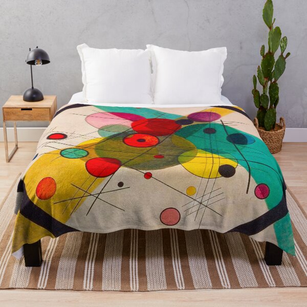 Item preview, KANDINSKY HD - Circles in a Circle Art designed and sold by Go Logo Designs.