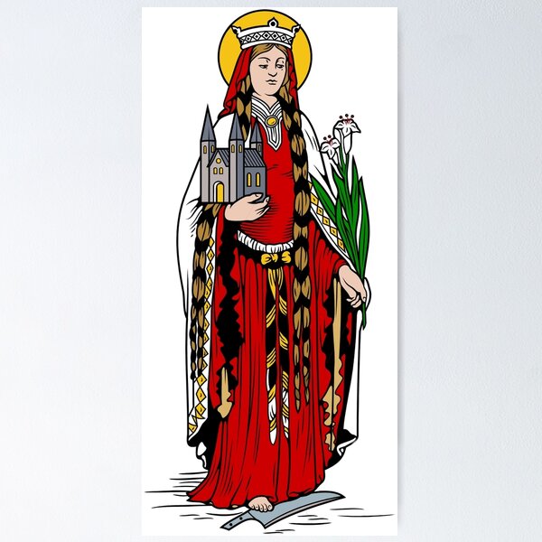 Item preview, ST CUNEGUNDES THE EMPRESS designed and sold by CatholicSaints.