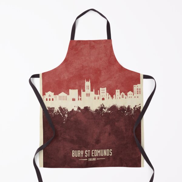 Item preview, Bury St Edmunds England Skyline designed and sold by ArtPrints.