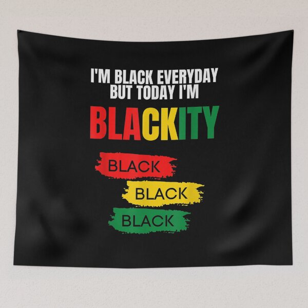 Item preview, I'm Blackity Black African American Black Power June Nth  designed and sold by tashiav.