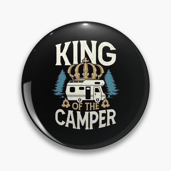 Artikelvorschau, King Of The Camper RV Camping Camper Geschenk entworfen und verkauft von Marcid95.