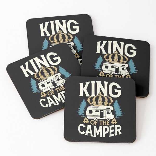 Item preview, King Of The Camper RV Camping Camper Gift designed and sold by Marcid95.