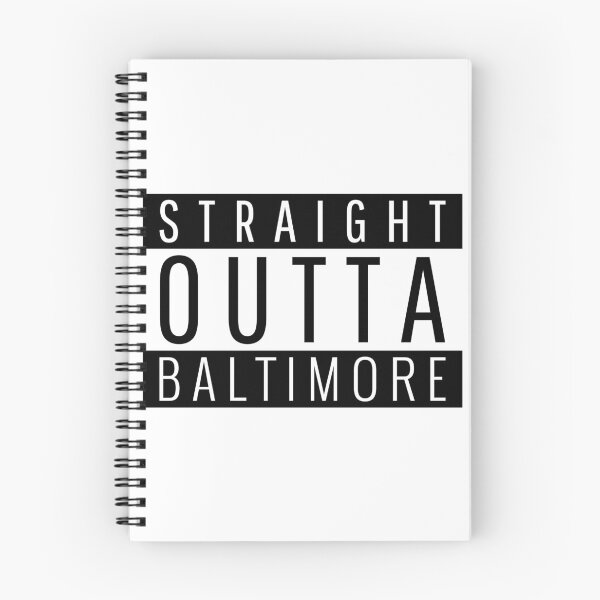 Item preview, Straight Outta Baltimore Maryland  designed and sold by Teelogic.