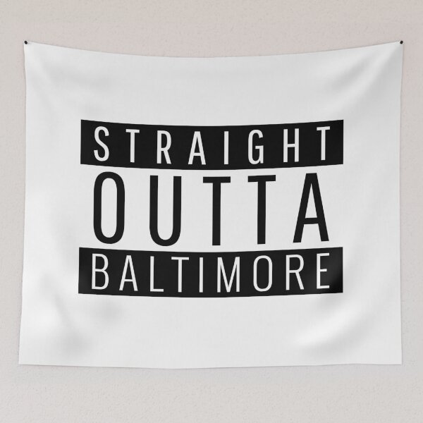 Item preview, Straight Outta Baltimore Maryland  designed and sold by Teelogic.
