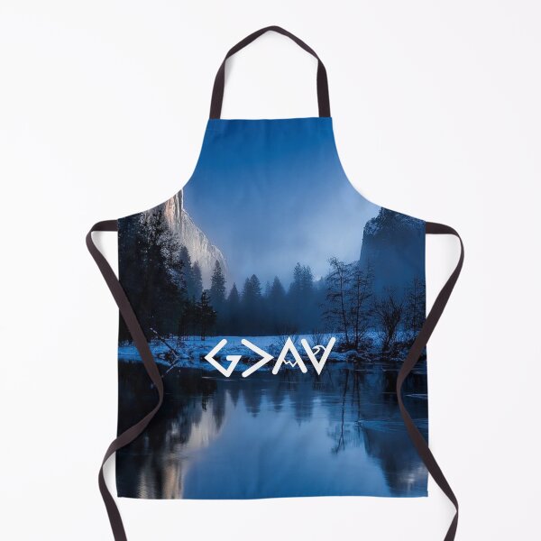 Item preview, God is Greater Than the Highs and Lows - Mountains Snow designed and sold by ChristianLife.