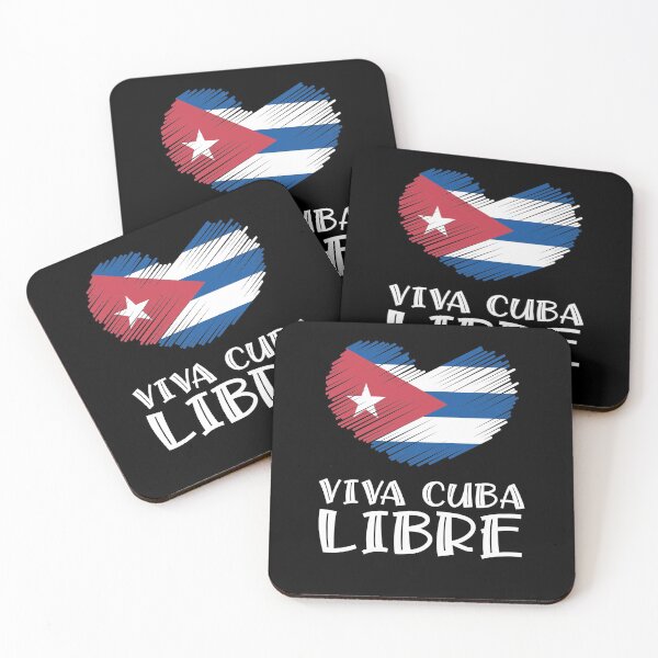 Item preview, SOS cuba PATRIA Y VIDA y VIVA CUBA LIBRE Cuban Revolution designed and sold by Linery Brand.