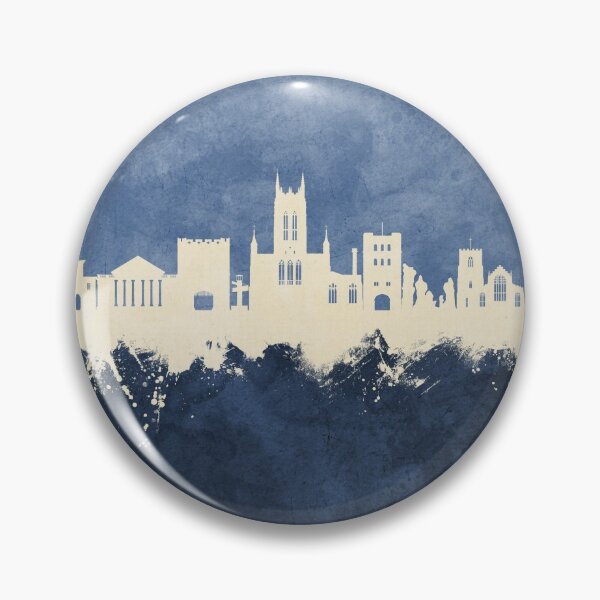 Item preview, Bury St Edmunds England Skyline designed and sold by ArtPrints.