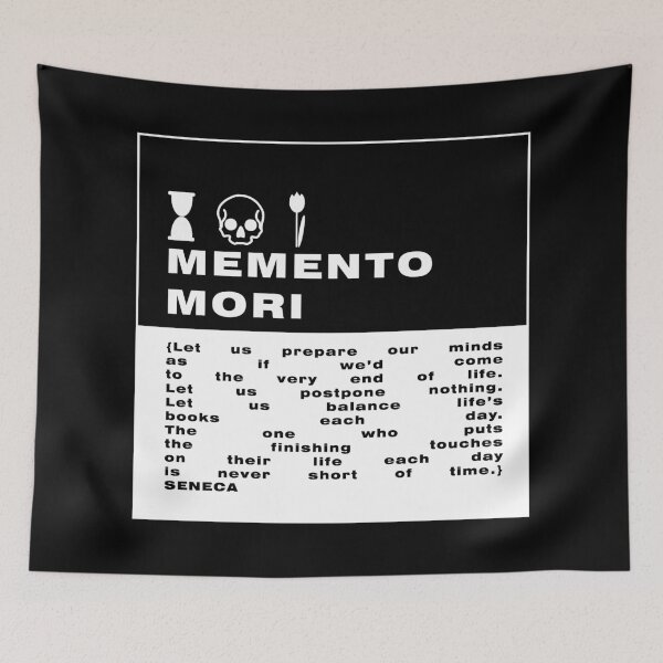 Item preview, Memento Mori - Stoicism Virtue designed and sold by gambarin-art.