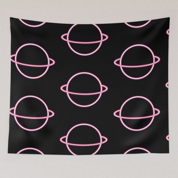 Item preview, Neon Hot Pink Planet designed and sold by ADreamWorld.