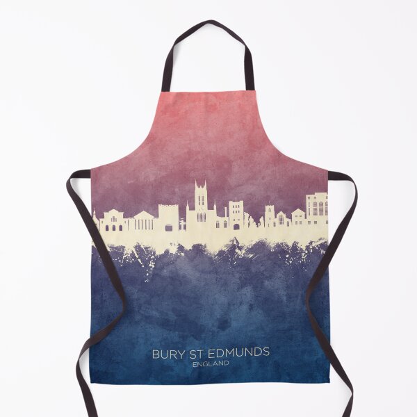 Item preview, Bury St Edmunds England Skyline designed and sold by ArtPrints.