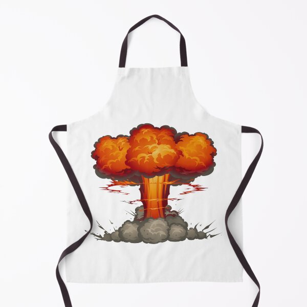 Item preview, explosion mushroom pop art designed and sold by KnitNknot.