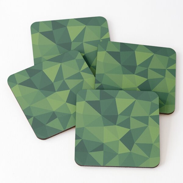 Item preview, Low Poly Mesh – Green Pattern designed and sold by Monoman1a.