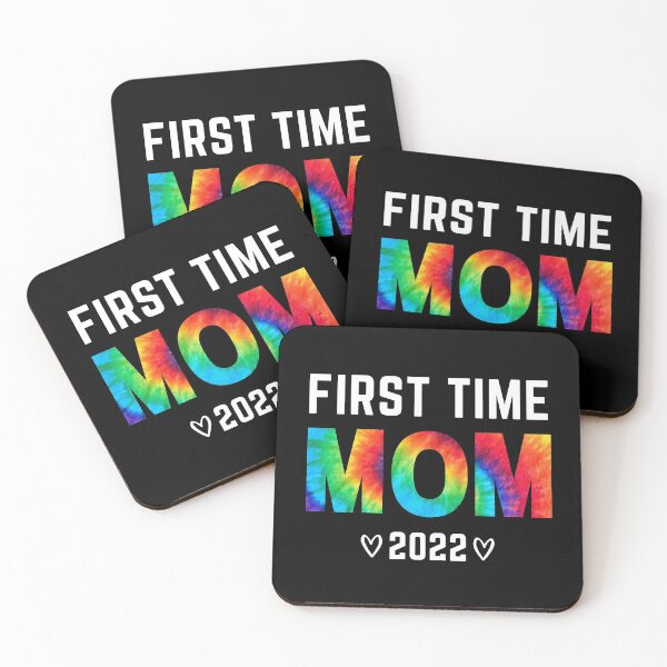 Item preview, Tie Dye First Time Mom 2022 - New Mom designed and sold by sableandshadow.