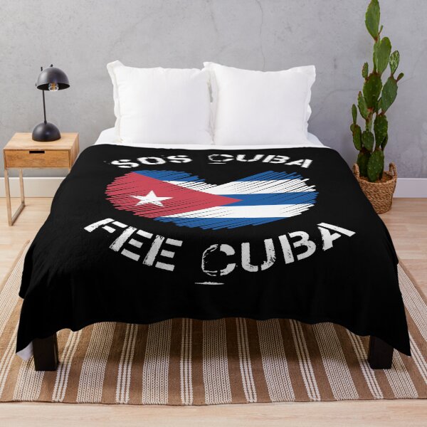 Item preview, SOS cuba Free cuba PATRIA Y VIDA y VIVA CUBA LIBRE Cuban Revolution designed and sold by Linery Brand.
