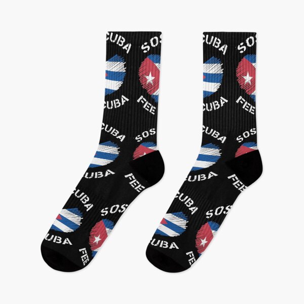 Item preview, SOS cuba Free cuba PATRIA Y VIDA y VIVA CUBA LIBRE Cuban Revolution designed and sold by Linery Brand.
