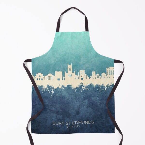Item preview, Bury St Edmunds England Skyline designed and sold by ArtPrints.