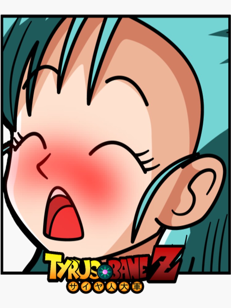 "BULMA Dragon Ball Z" Sticker for Sale by DragonBallZ79 Redbubble