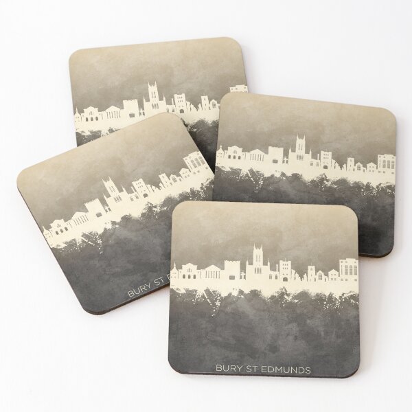 Item preview, Bury St Edmunds England Skyline designed and sold by ArtPrints.