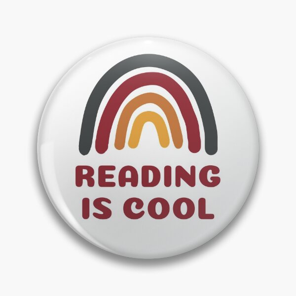 Item preview, Reading Is Cool, Retro Rainbow designed and sold by Everythingafter.