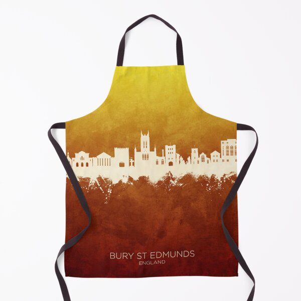 Item preview, Bury St Edmunds England Skyline designed and sold by ArtPrints.