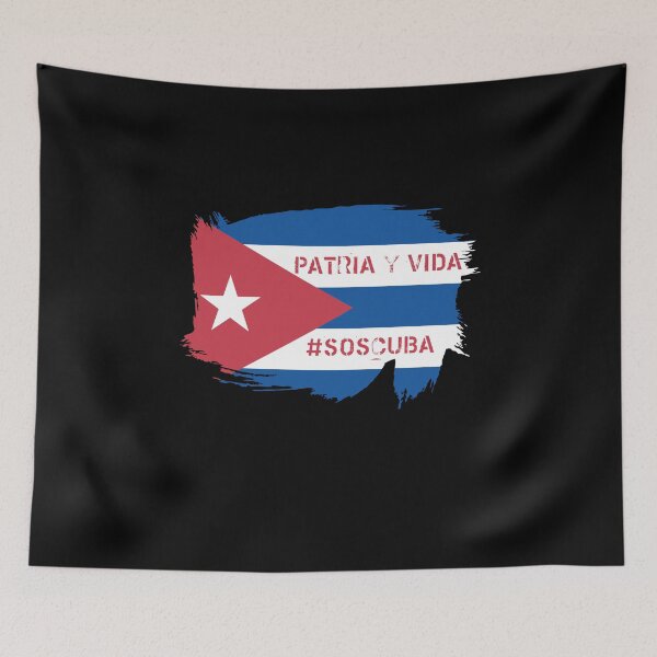 Artikelvorschau, PATRIA Y VIDA y VIVA CUBA LIBRE Kubanische Revolution #SOSCuba entworfen und verkauft von Linery Brand.