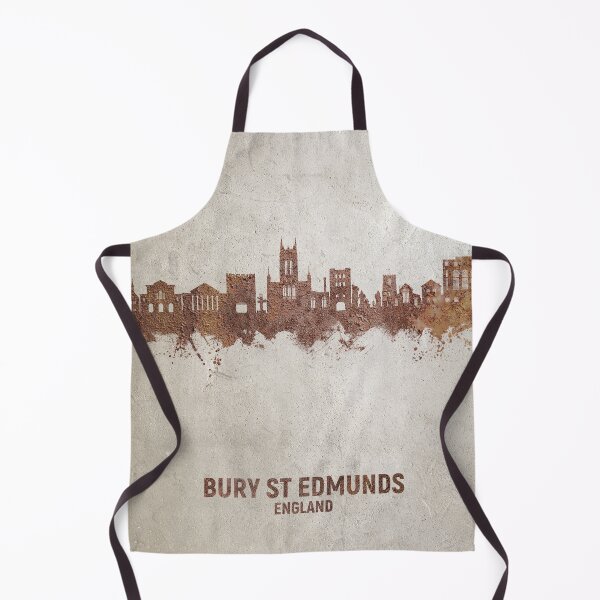 Item preview, Bury St Edmunds England Skyline designed and sold by ArtPrints.