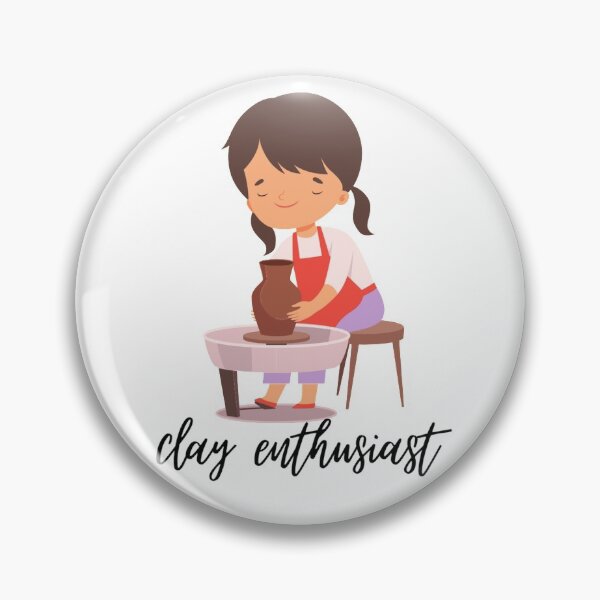 Item preview, Clay Enthusiast designed and sold by StephRenDesign.