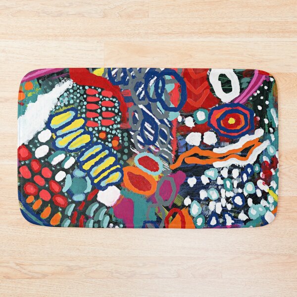 Item preview, COLORFUL VIBRANT FUN FESTIVE CREATIVE PAINTING - Original Artwork designed and sold by Susan Prolman.