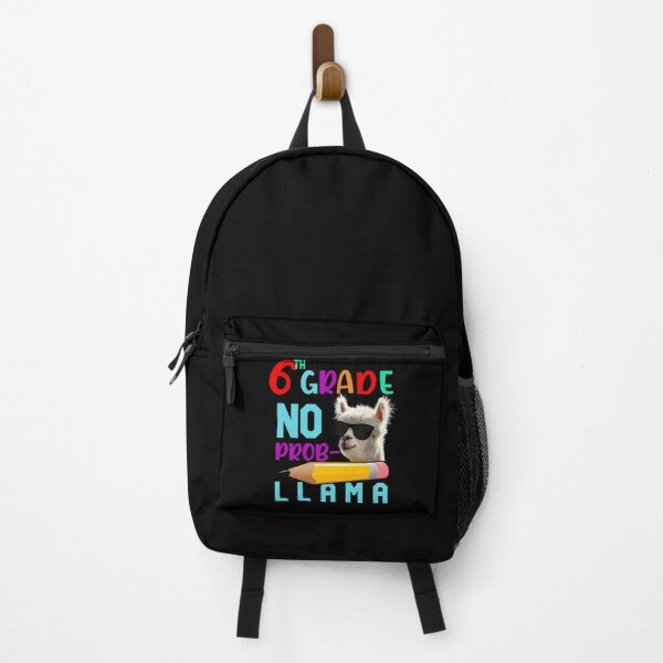 Item preview, Hello 6th Grade-Sixth Grade-No Prob-Llama designed and sold by DiensDesign.
