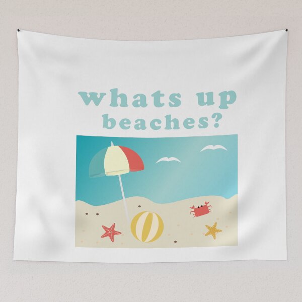 Item preview, whats up beaches designed and sold by Simoel12.