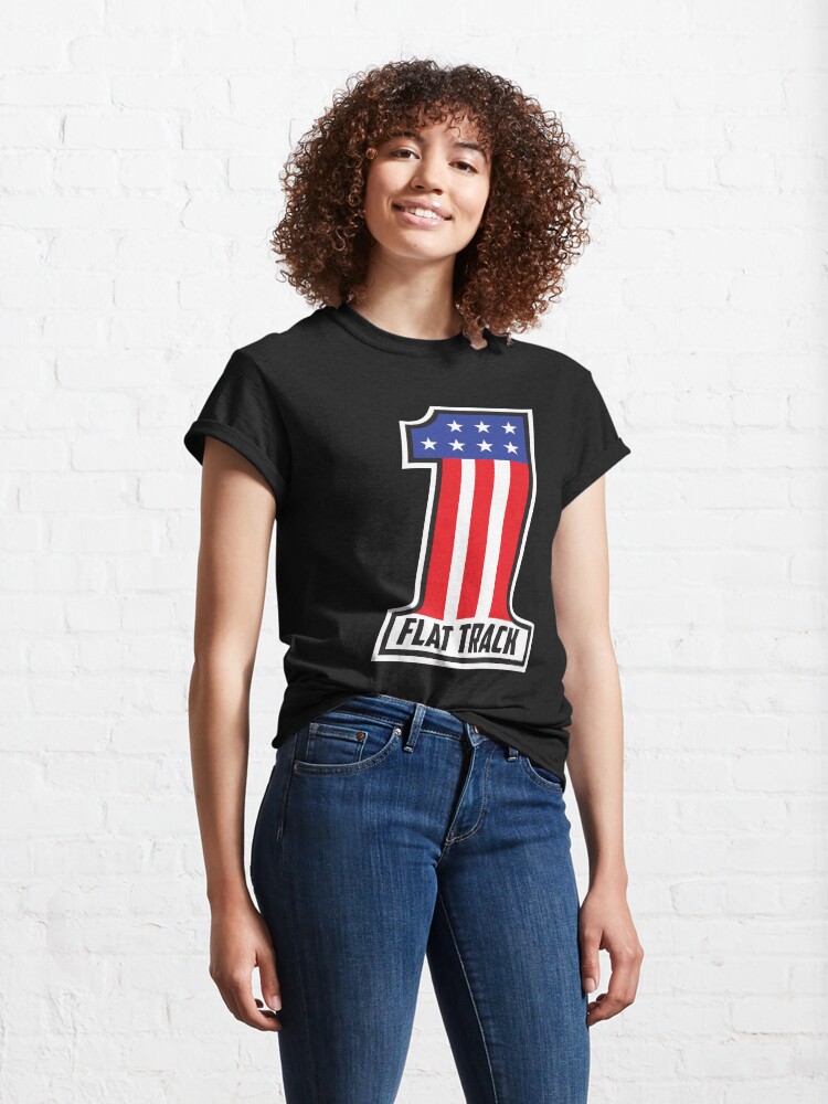 flat track t shirt