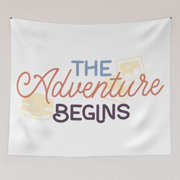 Item preview, The Adventure Begins designed and sold by eajob.