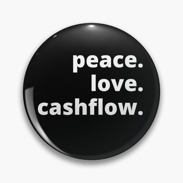 Item preview, peace love cashflow designed and sold by KingsManKind.