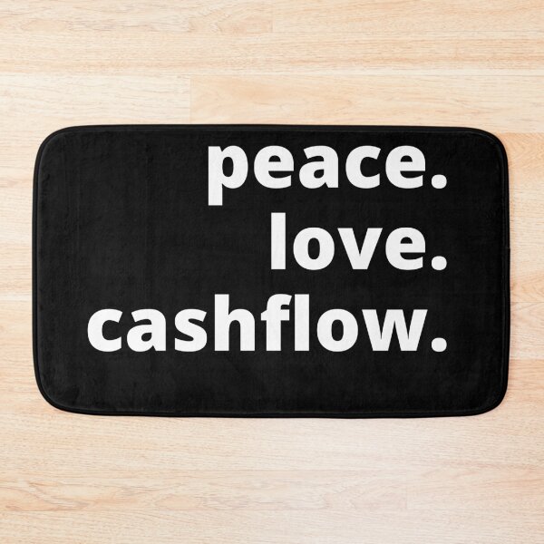 Item preview, peace love cashflow designed and sold by KingsManKind.