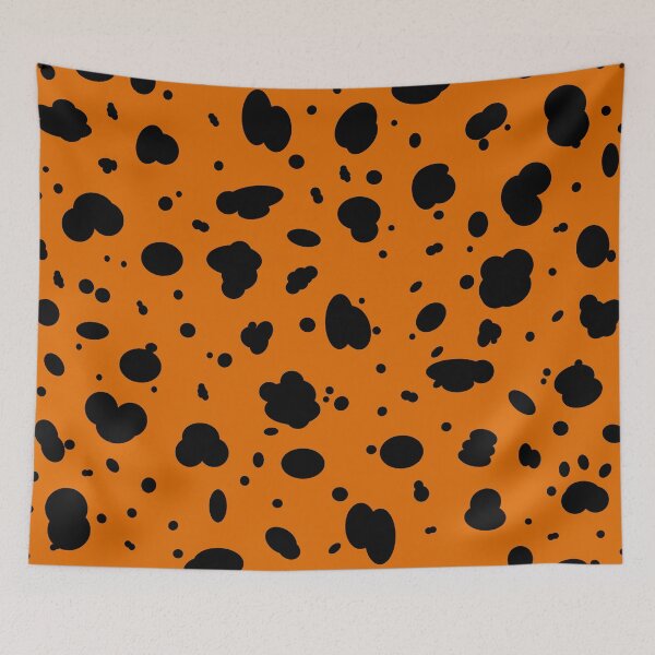 Item preview, Dalmatian Print (Color: Orange) designed and sold by the-krisney-way.