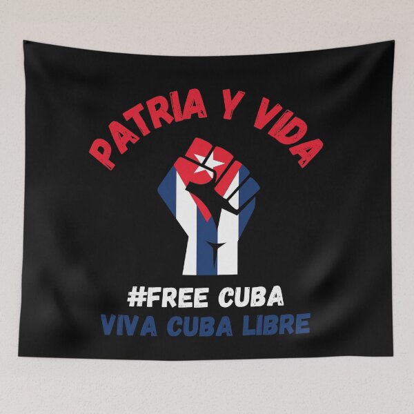 Item preview, PATRIA Y VIDA, VIVA CUBA LIBRE designed and sold by Your Favorite Shop.