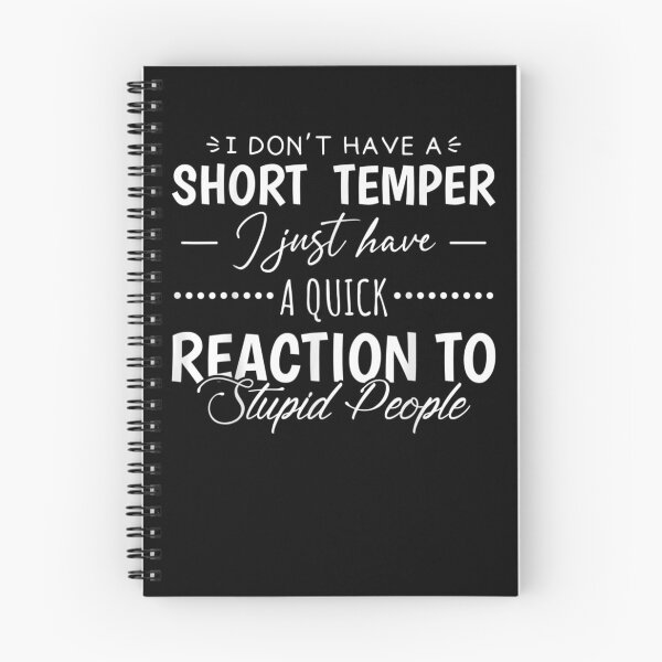 Item preview, I Don't Have A Short Temper  designed and sold by tashiav.