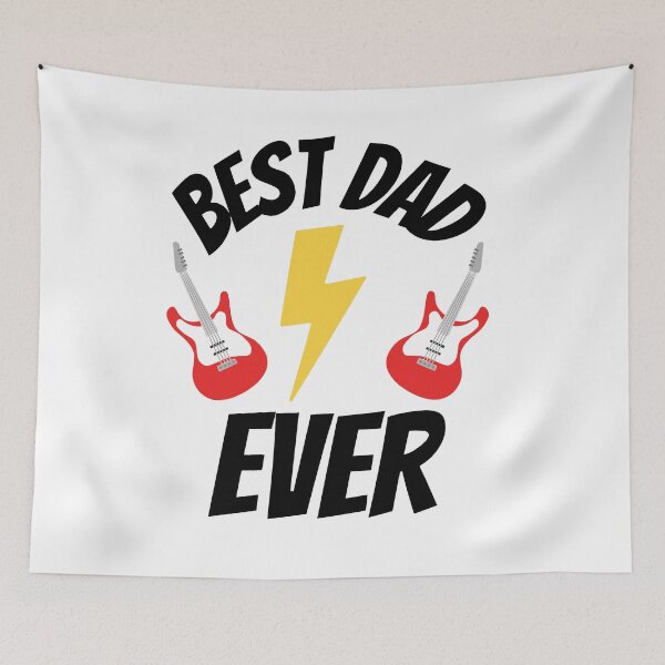 Item preview, Best Dad Ever Guitarist designed and sold by OMdesigns93.