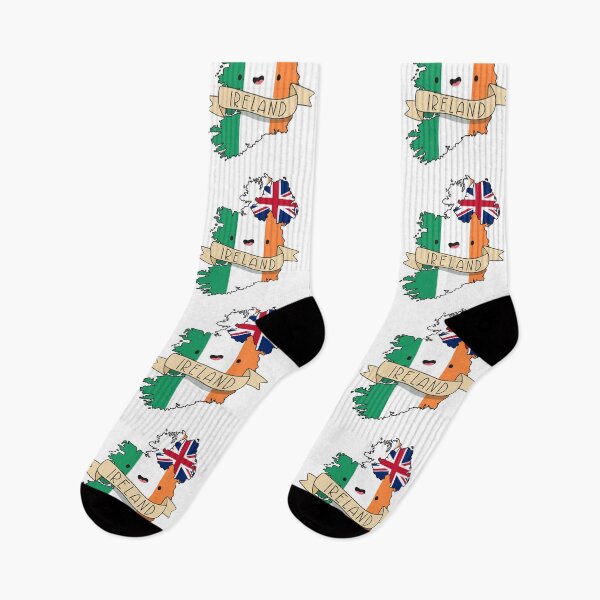 Item preview, Kawaii Ireland Flag Map designed and sold by SofiaSava01.