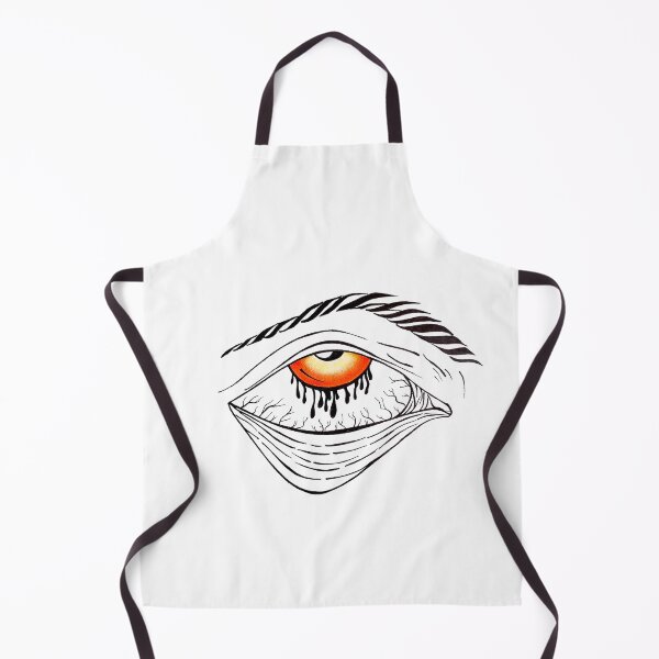 Item preview, red and stressed eye designed and sold by letyrizia.