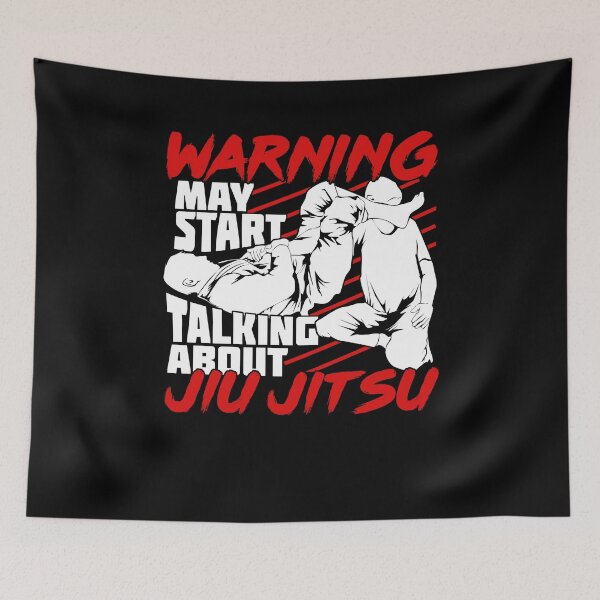 Item preview, Warning May Start Talking About Jiu Jitsu designed and sold by Marcid95.