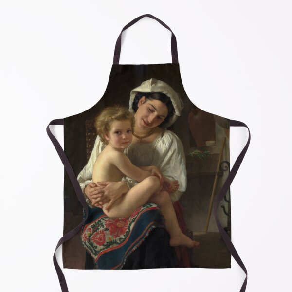 Item preview, Mother Gazing at her Child by Bouguereau designed and sold by academic-art.