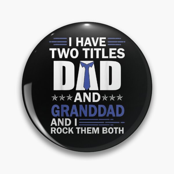 Item preview, Mens I Have Two Titles Dad And Granddad Tie Father's Day Gift  designed and sold by tashiav.